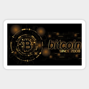 Bitcoin future Sticker